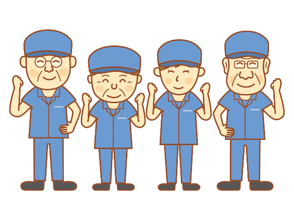 【案件番号MO】＜中高年活躍中＞　工場で軽作業　8:10～17:00　時間給1200円