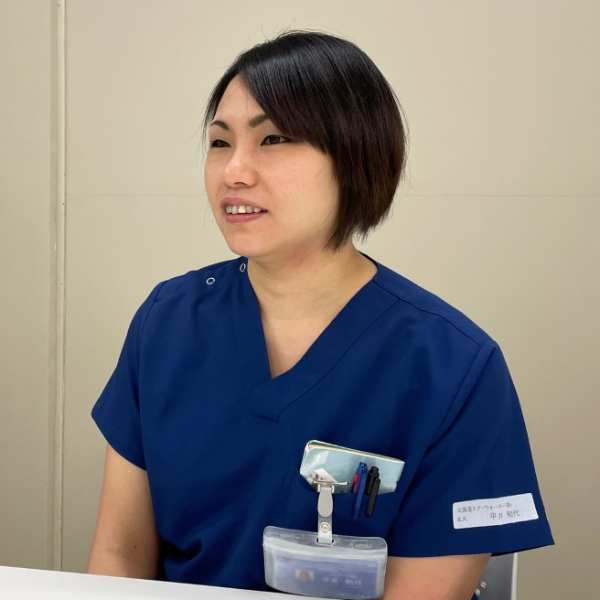 滅菌サービス部　北海道大学病院 中央材料室／滅菌スタッフ/平井和代