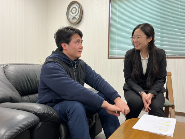 仕事に対してのやりがいと将来的なビジョン