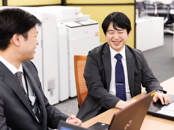 優しい先輩ばかりなので
何でも聞いてくださいね。