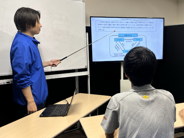 充実した研修制度があります!!!