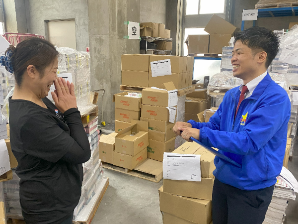 運輸・物流業界を元気にする会社です