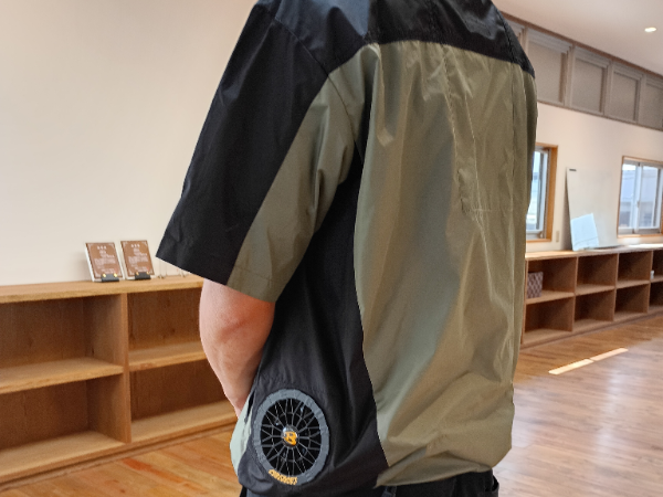 バートルの最新の空調服支給！