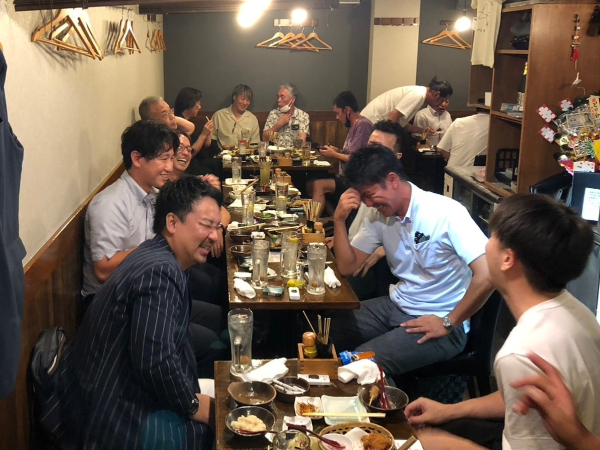 社員同士の交流会が盛んな会社です。