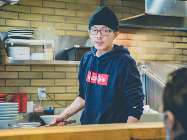 一風堂で働く楽しさに気づき、戻ってきました。