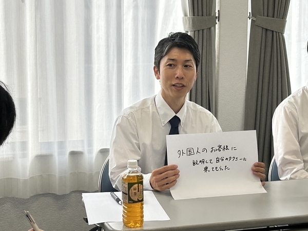 外国人のお客様ともたくさん出会えます！