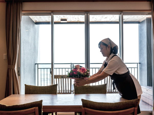 お客様や職場のプライバシーを守り、
社会のルールやマナーを大事にする方。