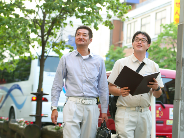 受注した瞬間よりも、リフォーム完成後のお客様の笑顔が嬉しいですね。