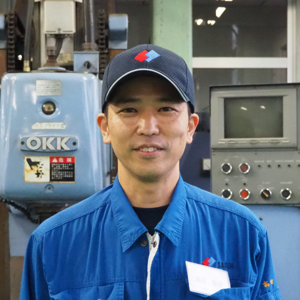 第二製造部（機械組立・設置分野）/髙田 佳介