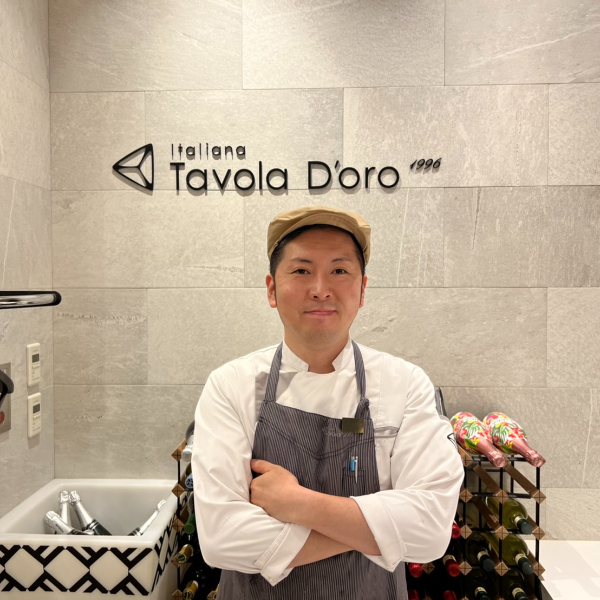 イタリアーナ ターヴォラドォーロ(銀座店)ブランドシェフ/小田切 大輔