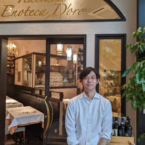 イタリアーナ エノテカドォーロ(汐留店)店長/水上 雅貴