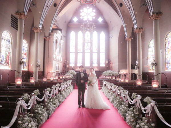 挙式のワンシーン