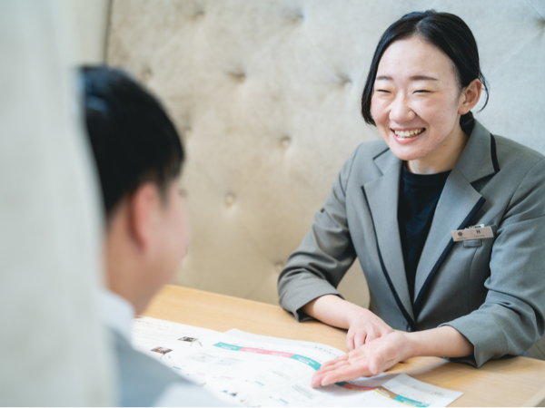 笑顔で働ける環境です