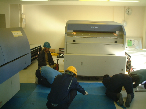 機械設備の入替業務