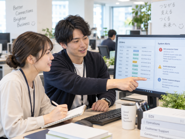 先輩社員がしっかり教えてくれます。
