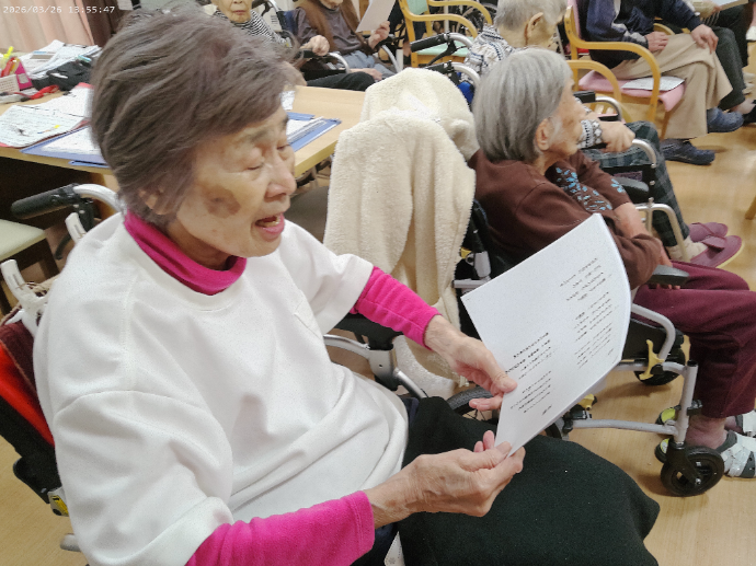 【ナチュラル東大阪】うたごえボランティア開催♪