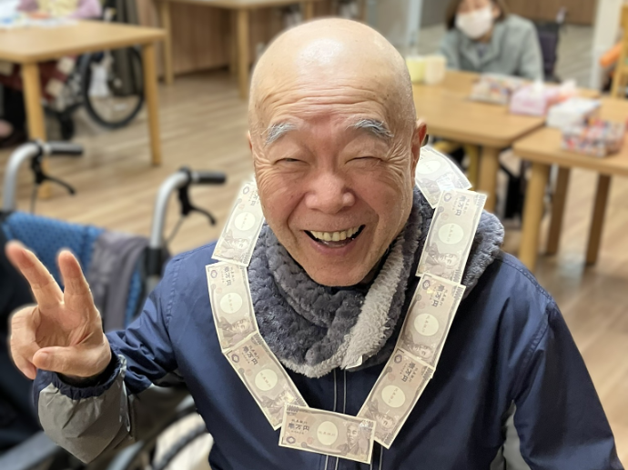 【ザ・テラス学園富雄】 新年初笑い絵馬