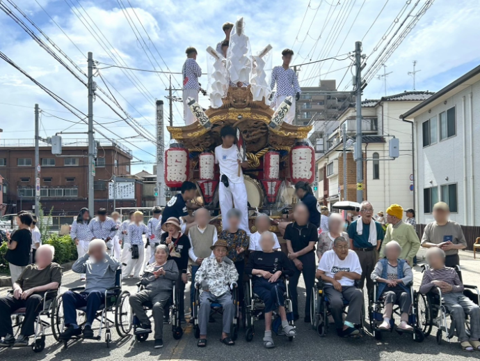 【ナチュラル西脇1・3号館】迫力満点！だんじり祭り！