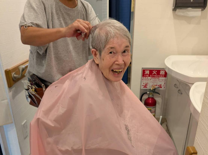【紬】訪問理容ですっきり✂✨