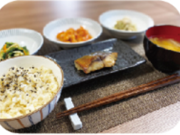 ▼主食から、健康を整える