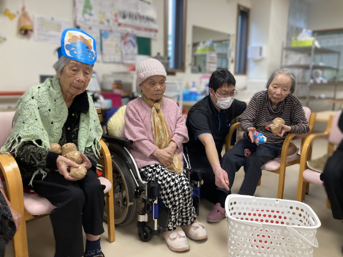 【ナチュラル高槻安満】豆まきゲーム