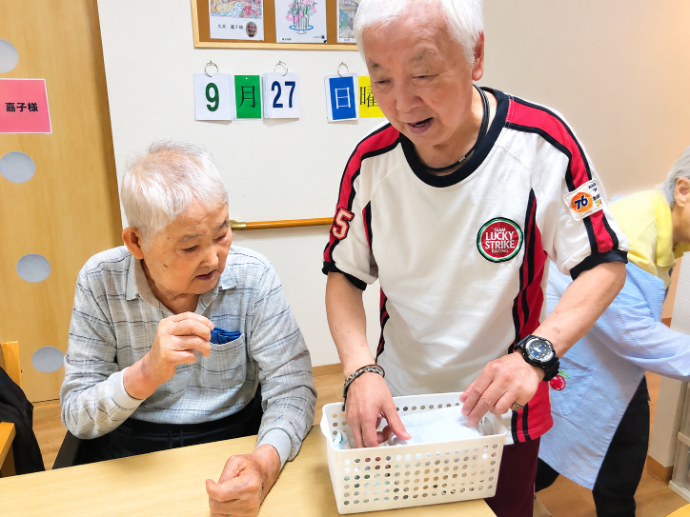 【結】千秋楽を観ながら夕食&食後のお手伝い