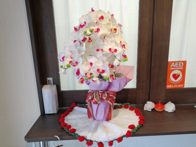 【ザ・テラス奈良上牧】素敵な編み物作品🌷