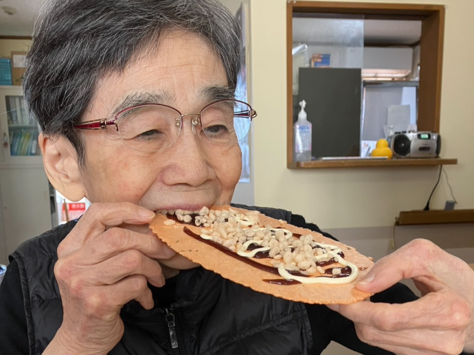 【ナチュラル西脇3号館】パリッと美味しいたこせんべい✨