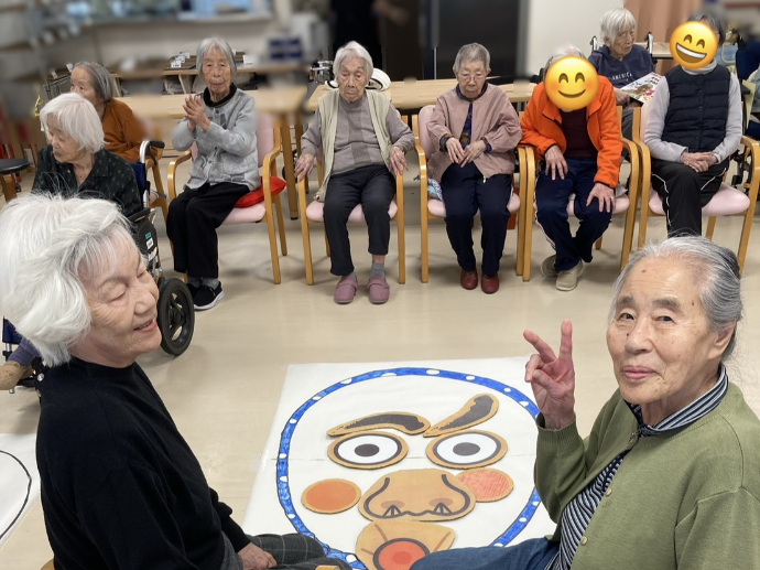 【ナチュラル高槻安満】福笑いで今日も笑顔💯
