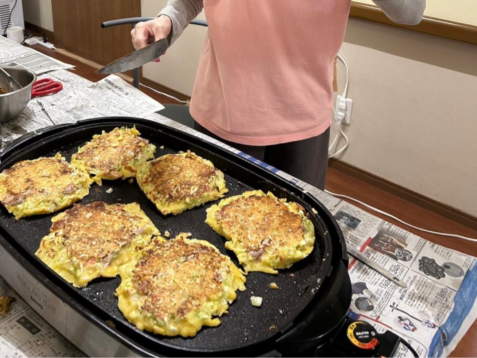 【ナチュラル西脇3号館】みんなで作って味わう食事レクリエーション