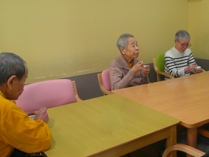 【ナチュラル林寺】おやつの時間を楽しみに