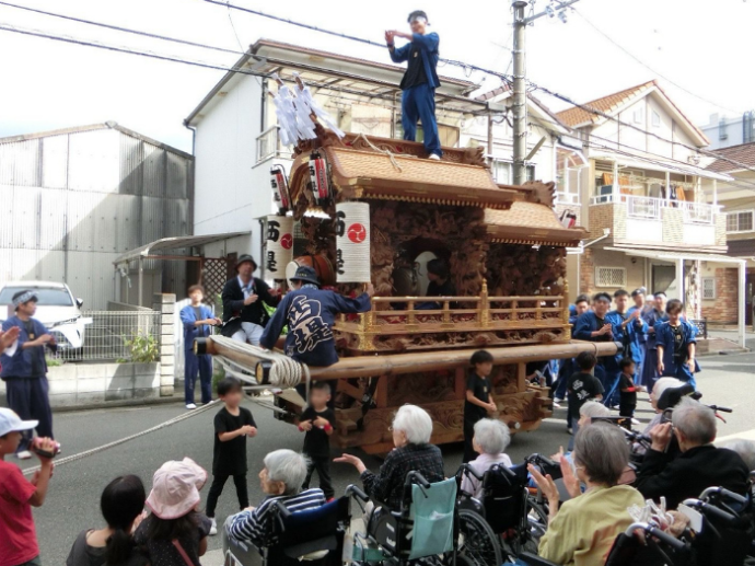 【ナチュラル東大阪】ワッショイ♪ワッショイ♪秋祭り！