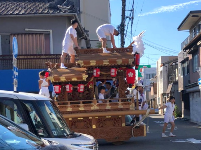 【紬・結】地域のお祭りを満喫 !