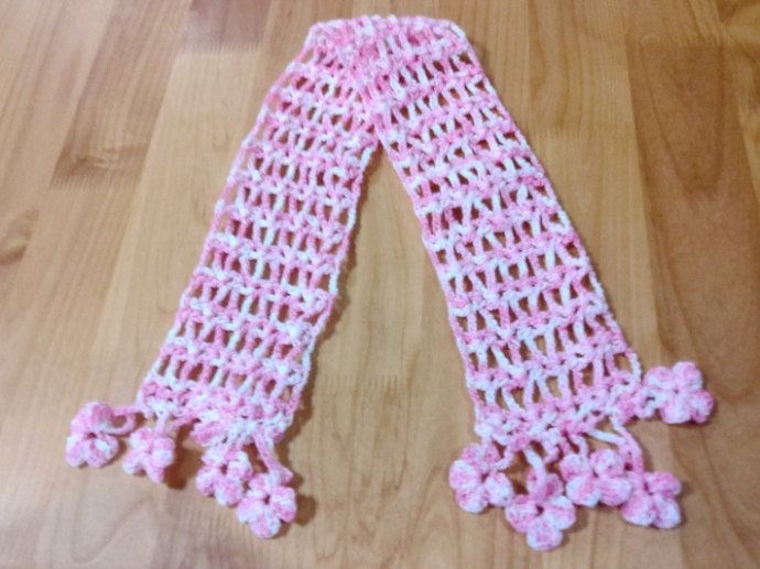 【ザ・テラス奈良上牧】新作マフラーが完成🧶🌸