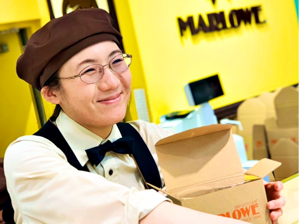 丁寧な接客をお願いいたします。