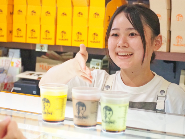 お仕事を通じてプリンの
知識も身につきます！