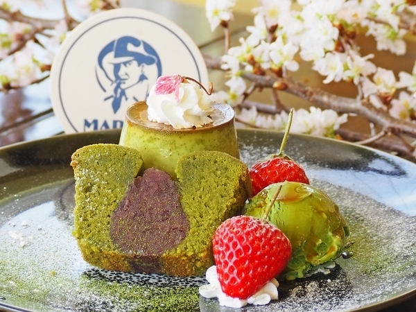 季節のデザート
マーロウのプリンと共にご提供。