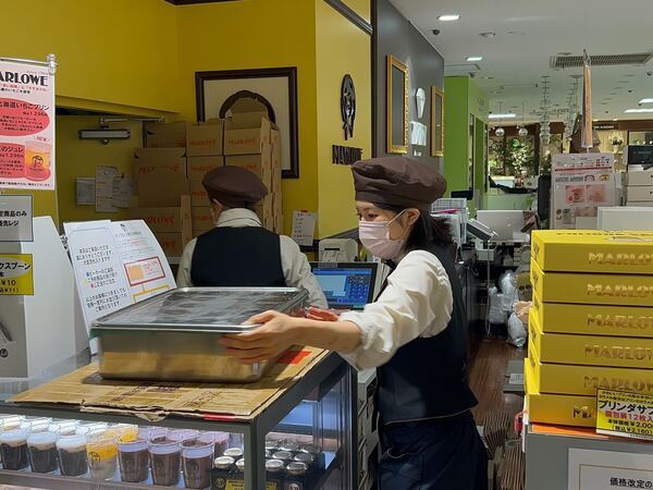 そごう横浜　洋菓子フロアー
マーロウそごう横浜店