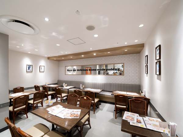 店内の落ち着いた雰囲気
お客様に快適な空間を提供いたします。