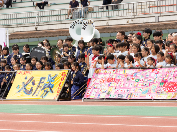 素敵な横断幕にしていただきました！
