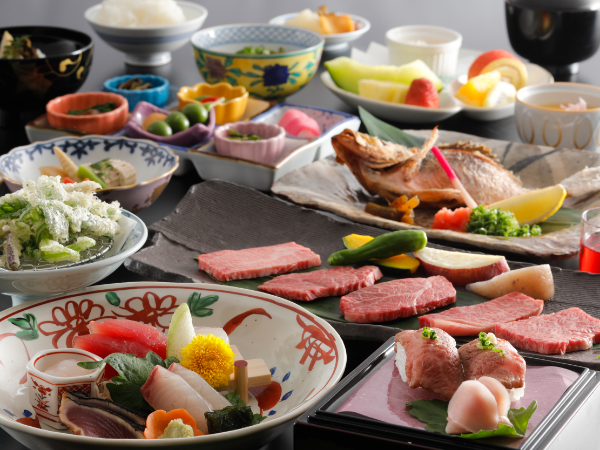 日本本料理のお食事処『緑亭』では
高山らしい和食会席をご提供しています。