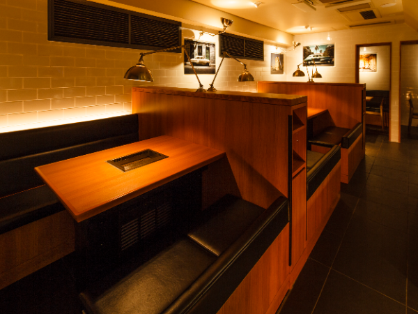 落ち着いた店内です