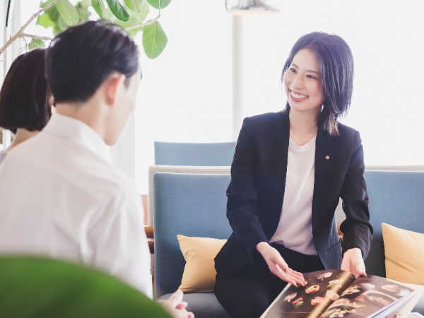 結婚式当日を担当できるのは、
当社ならではの魅力です。