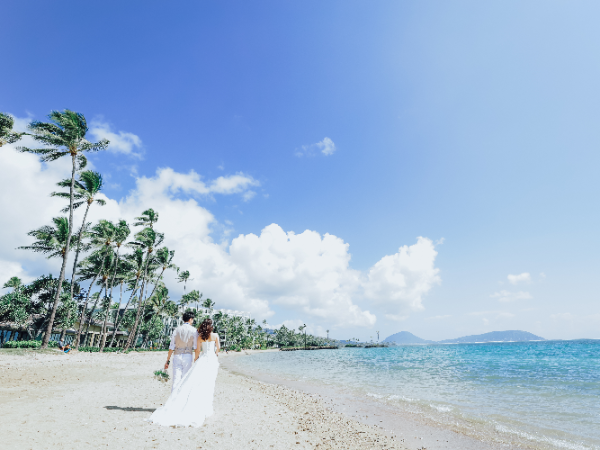 海外ウエディングのサポート業務を幅広く
担当できるのは当社ならではの魅力です。