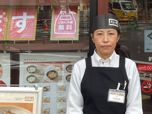 初めての飲食業界で初めての店長職に