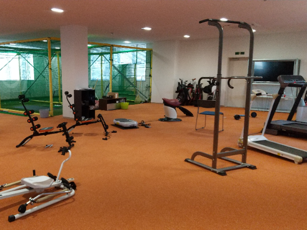 ◆会社のジムで筋トレ