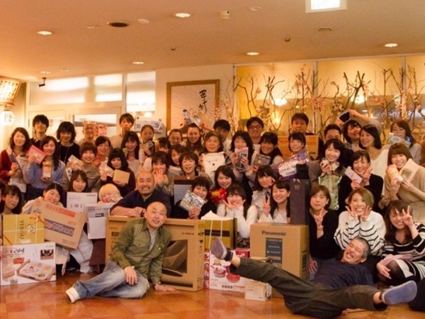 家族も連れての新年会など盛り上がるイベント盛りだくさん◎