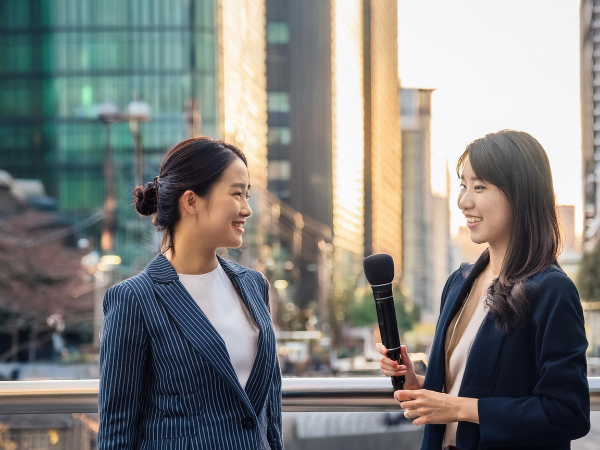 テレビ局でのお仕事です
