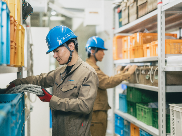 先輩社員のサポート