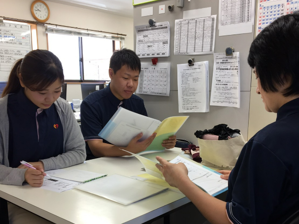 相手のことを考える姿勢は、スタッフ同士でも